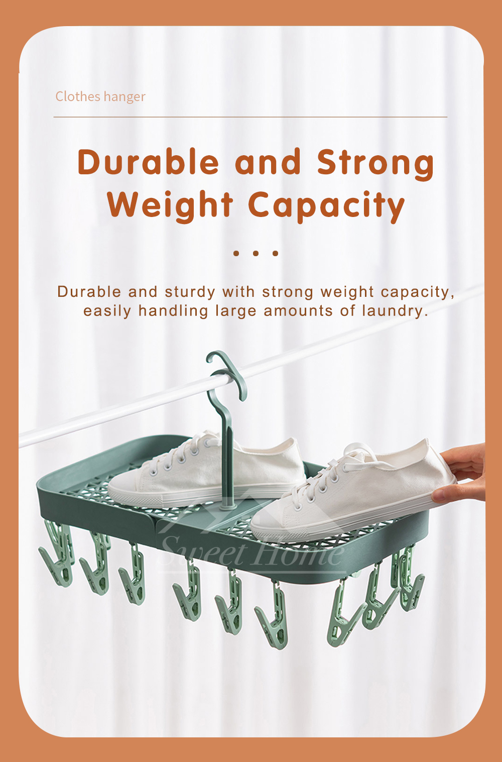 KL013 Multi-function Foldable Hanger-5